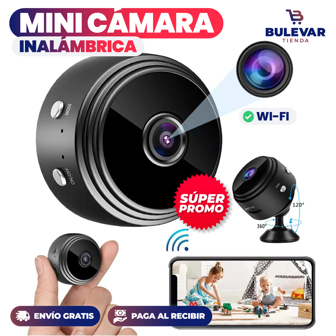 MINI CÁMARA A9 INALÁMBRICA CON WIFI