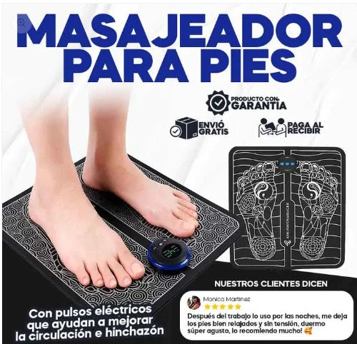 🔥 Masajeador de Pies – ¡Alivio Duradero y Relax Total! 🦶✨