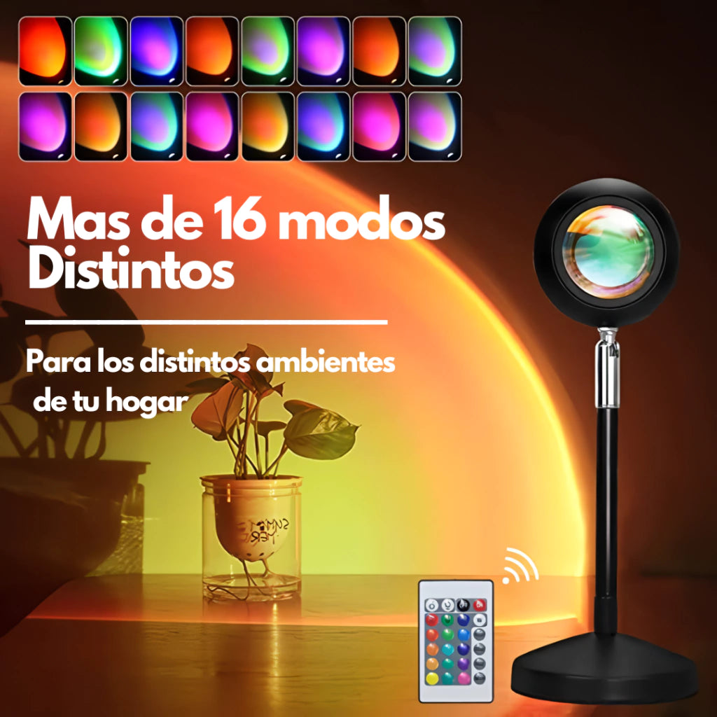 ¡PROMO! Sunset Lamp® [hasta agotar existencias] - ULTIMAS UNIDADES.